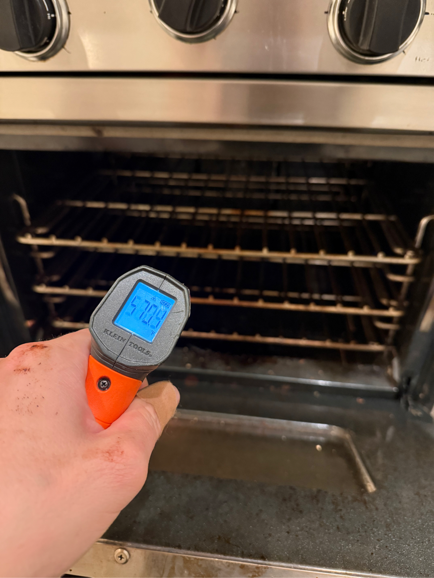 Viking oven not heating